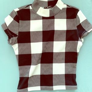 Turtleneck crop top ⬛️⬜️⬛️⬜️